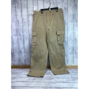 Jo S A Bank Mens Diesel Cargo Pants Military Army Streetwear Cotton Size 33 x 29